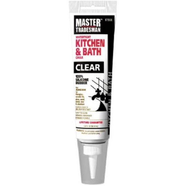 Momentive Perform Material Momentive Perform Material MT284 2.8 oz. Kitchen & Bath Caulk; Clear 875500